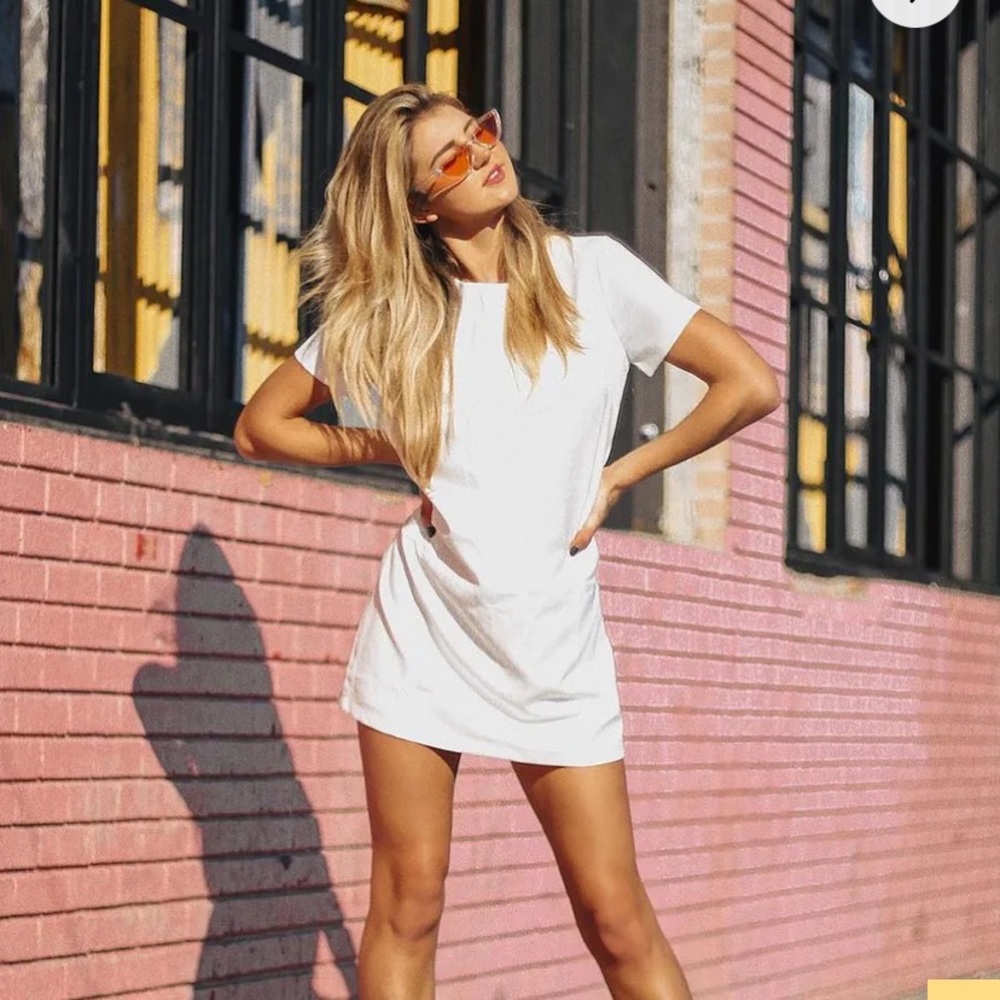 Lulus Shift and Shout Ivory Dress